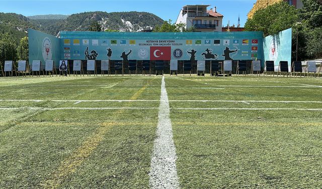 Kütahya'daki tarihi ok meydanı Türkiye Şampiyonası'na hazır