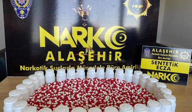 Manisa'da uyuşturucuya 1 tutuklama