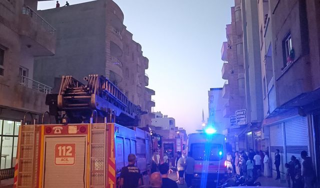 Mardin'de mutfak tüpü alev aldı: 2 yaralı