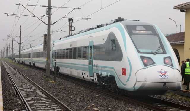 Milli elektrikli trenlerin yeni rotası Edirne