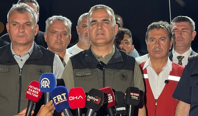 Muğla'da orman yangını (5)