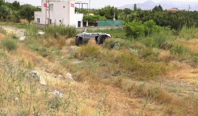 Otomobil takla attı; 4 yaralı