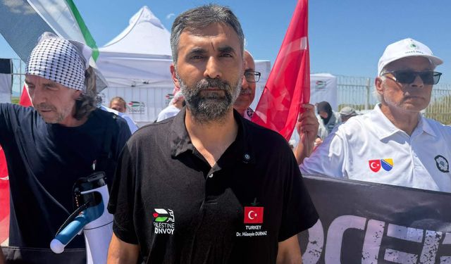 Srebrenitsa'dan yola çıkan 'Filistin Konvoyu' Türkiye'de