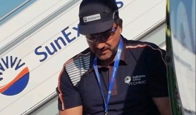 SunExpress CEO'su Schnabel, teknik personel oldu; uçak bakımı yaptı 