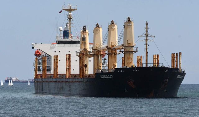 Tekirdağ açıklarında karaya oturan geminin kaptanı kurtarma talebinde bulunmadı