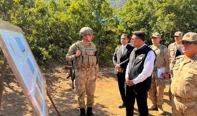 Tunceli'de mayınlı alanlar JÖMAT timleriyle güvenli hale getiriliyor