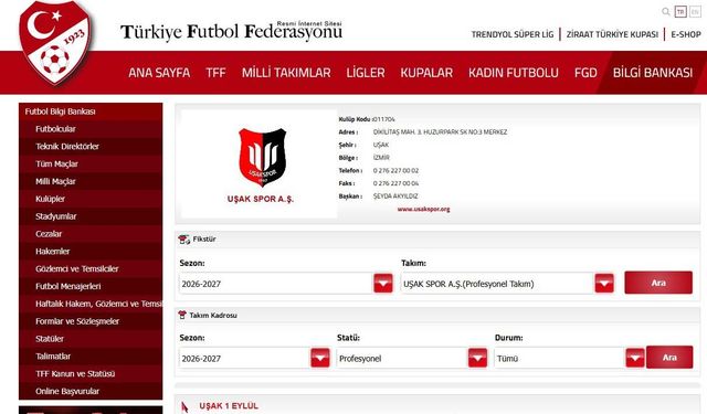 Uşakspor'da resmi devir tamamlandı