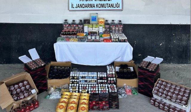 Aydın'da kaçak alkol ve cinsel gücü artırıcı hap operasyonu; 2 gözaltı