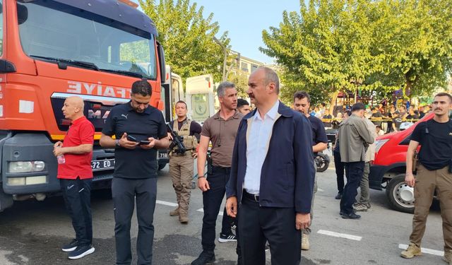 Batman'da spor salonunda yangın; 10 yaralı