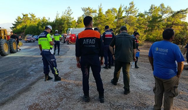 Çanakkale'de orman yangını (3)