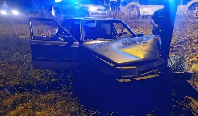 Çorum'da kazada yaralanan sürücü 2.86 promil alkollü çıktı