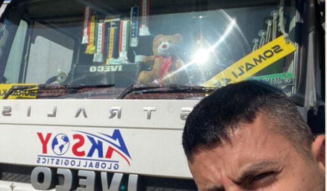Devrilip alev alan TIR'da ölen şoför, kazadan 1 saat önce sanal medyadan canlı yayın yapmış