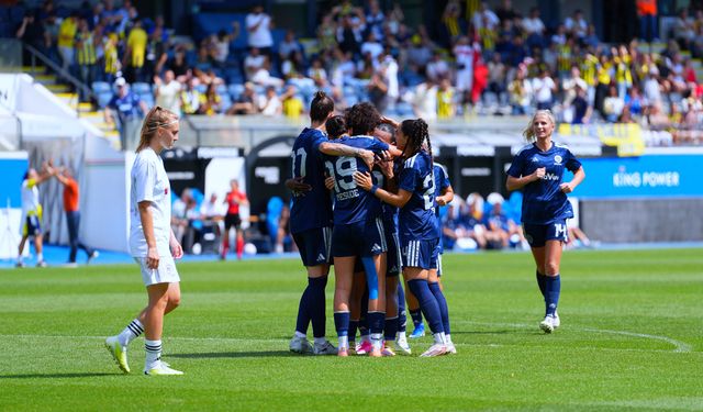 Fenerbahçe Kadın Futbol Takımı, Şampiyonlar Ligi'nde ilk maçını kazandı