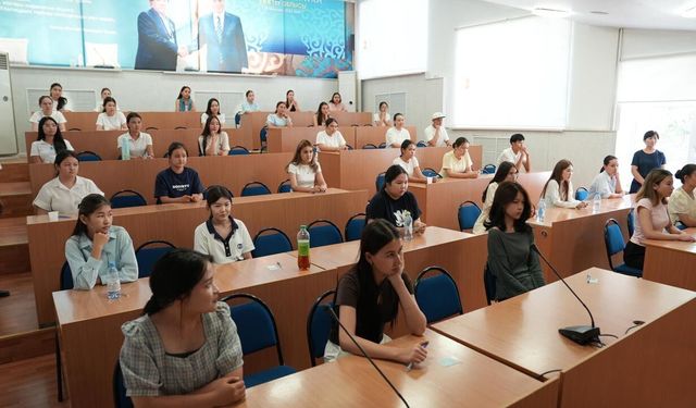 Gazi Üniversitesi'nin Kazakistan şubesi ilk öğrencilerini kabul etti