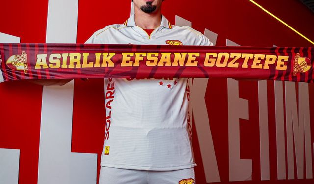 Göztepe'de Gökdeniz imzayı attı