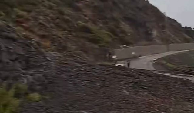 Hatay'da denizde hortum çıktı