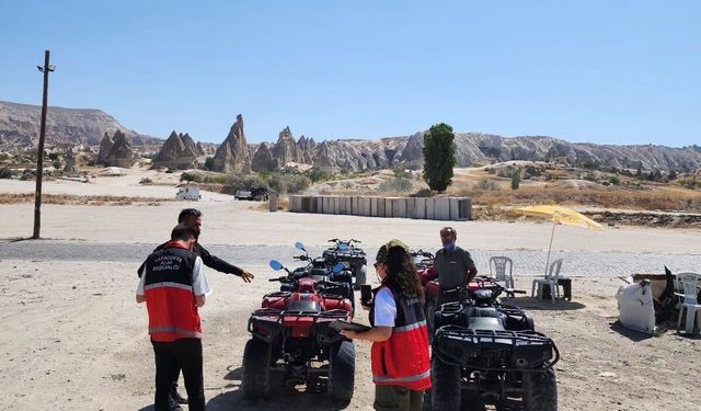 Kapadokya'da ATV-UTV ve Cip safari faaliyetleri için kota başvuruları başladı