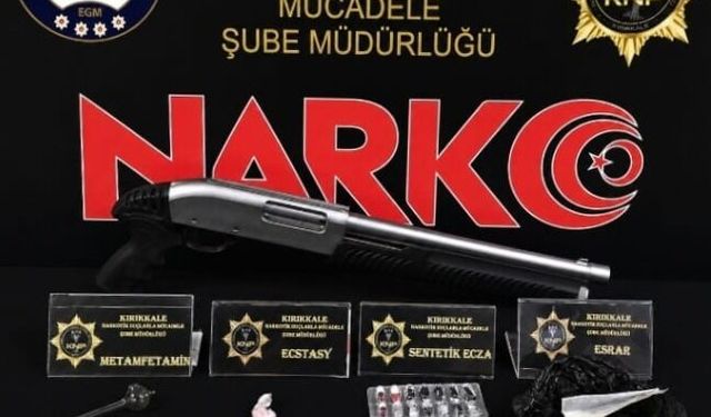 Kırıkkale'de uyuşturucu operasyonu: 2 tutuklama