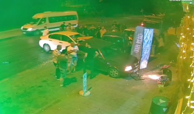 Polisten kaçarken aracıyla 4 otomobile çarpan alkollü sürücüye 450 bin lira ceza
