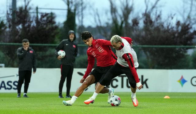 A Milli Futbol Takımı, Fransa maçının hazırlıklarına devam etti