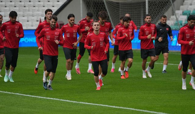 A Milli Futbol Takımı, İtalya maçına hazır