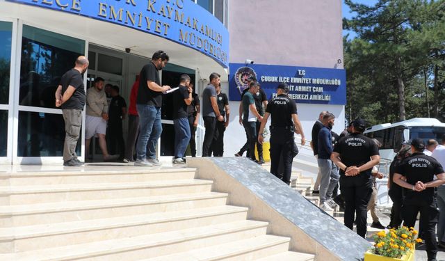 Çubuk'ta uygulama noktalarını paylaşanlara operasyon: 36 gözaltı