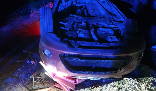 Edirne'de otomobil takla attı; 4 yaralı