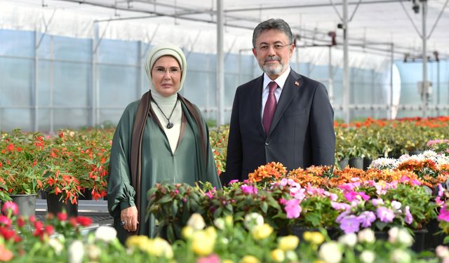 Emine Erdoğan, Türkiye Milli Botanik Bahçesi'ni ziyaret etti