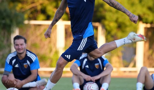 Kayserispor'da, Esenler Erokspor maçı mesaisi