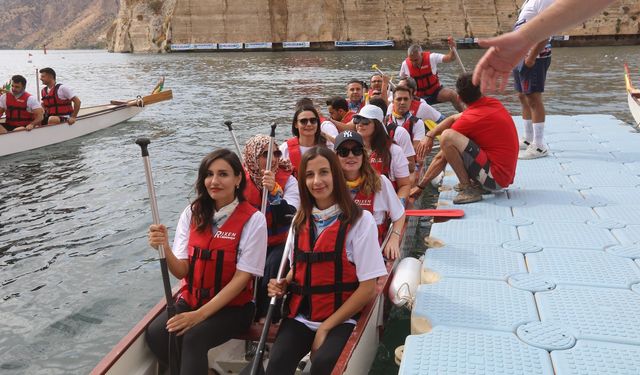 Uluslararası Rumkale Su Sporları festivali başladı