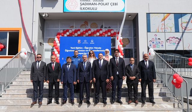 Üsküdar'da yeni eğitim döneminin ilk ders zili çaldı