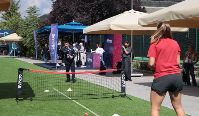 'WTA 125 Türk Telekom Ankara Open' turnuvasının basın toplantısı Ankara'da gerçekleştirildi