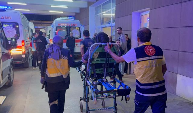 Adıyaman'da otomobil ile minibüs çarpıştı; 15 yaralı