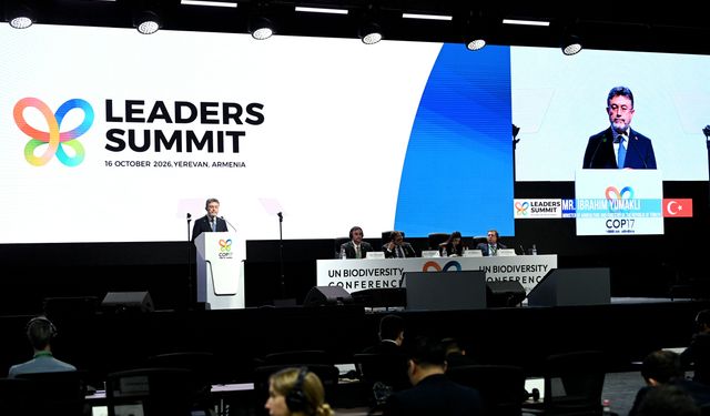 Bakan Yumaklı, Birleşmiş Milletler Biyolojik Çeşitlilik Sözleşmesi 17'nci Taraflar Konferansı'na katıldı
