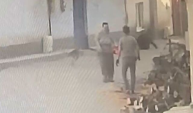 Bursa'da motorlu testereyle korkutulan yaşlı kişi kaçarken düştü