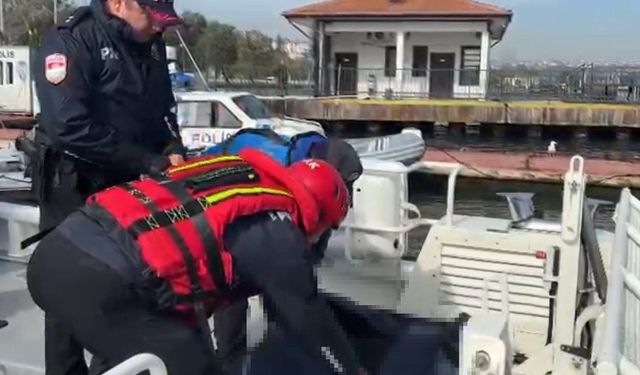 Haliç'te ceset bulundu -1