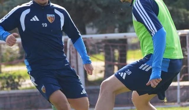 Kayserispor, Pendikspor maçının hazırlıklarına başladı