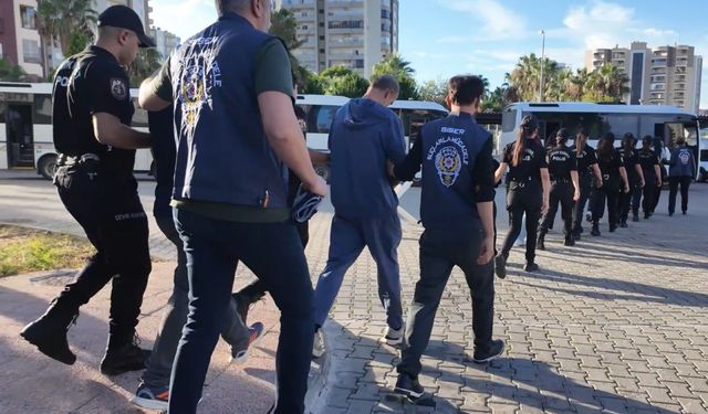 Mersin'de yasadışı bahis operasyonu: 26 tutuklama