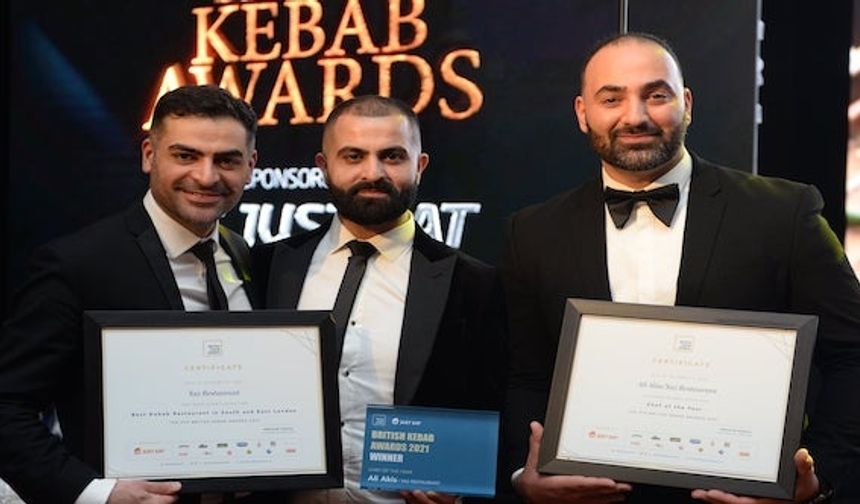 British Turkish Kebab Awards 2021 kazananların tam listesi