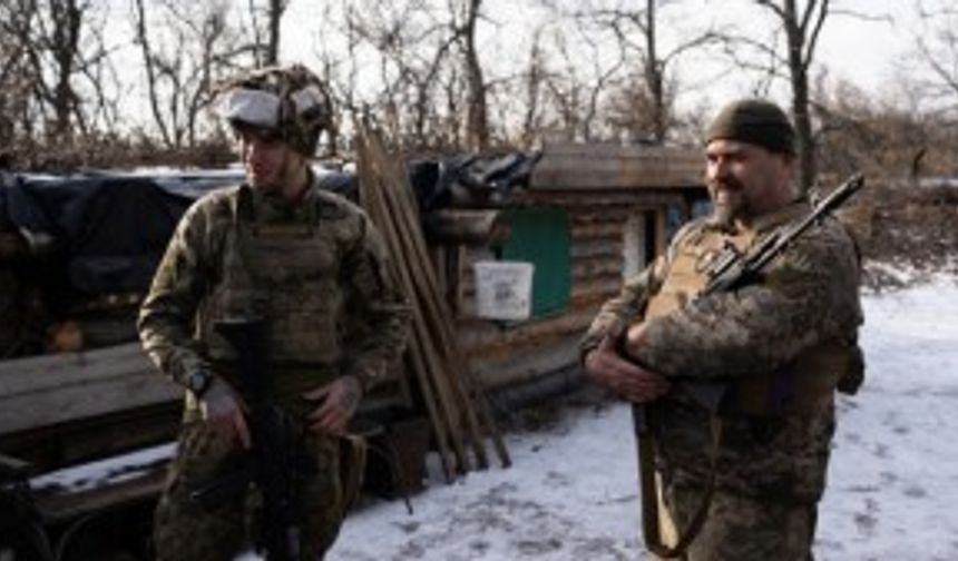 AA, Donbas'ın Stanitsia Luganska cephe hattını görüntüledi