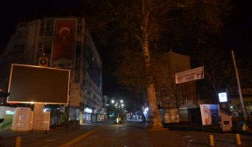 Bursa ve çevre illerde sokağa çıkma kısıtlamasına uyuluyor