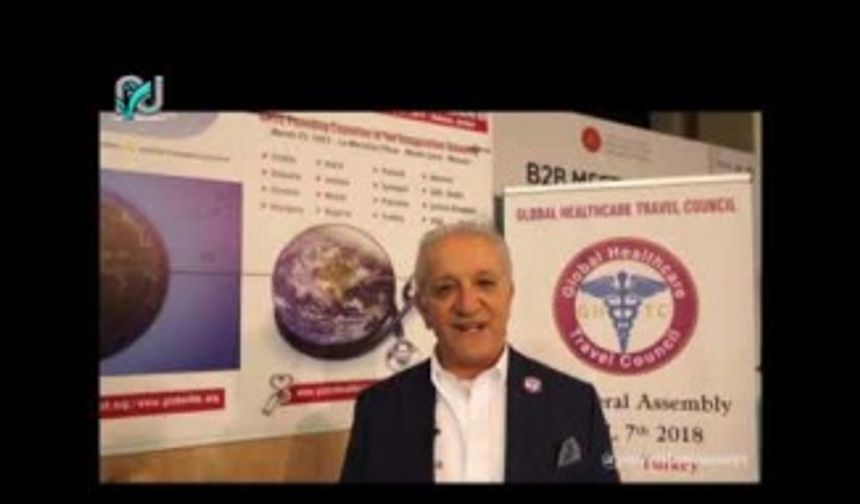 Secretary General of Turkish Healthcare Travel Council Yunus Gurkan explains the Hestourex