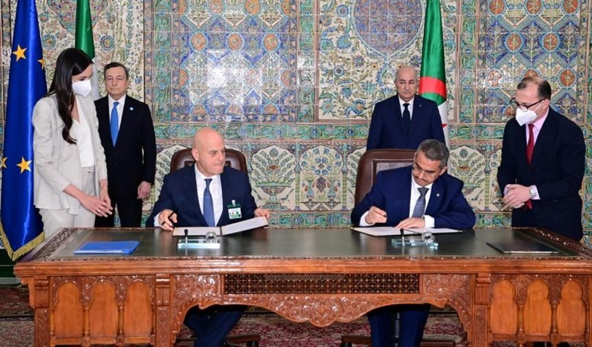 İtalya, Rusya’ya bağımlılığı azaltıyor, Cezayir ile anlaştı