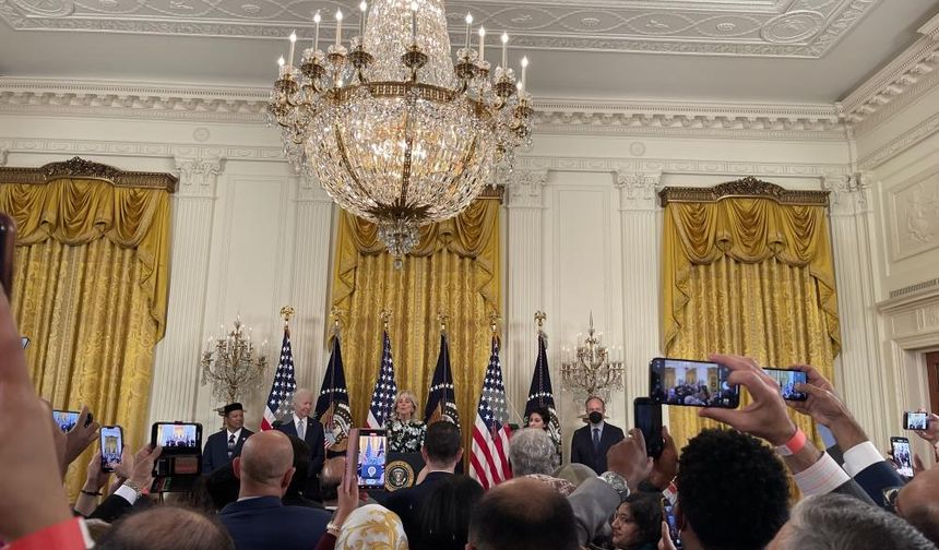 Beyaz Saray’da Biden'den ramazan bayramı resepsiyonu