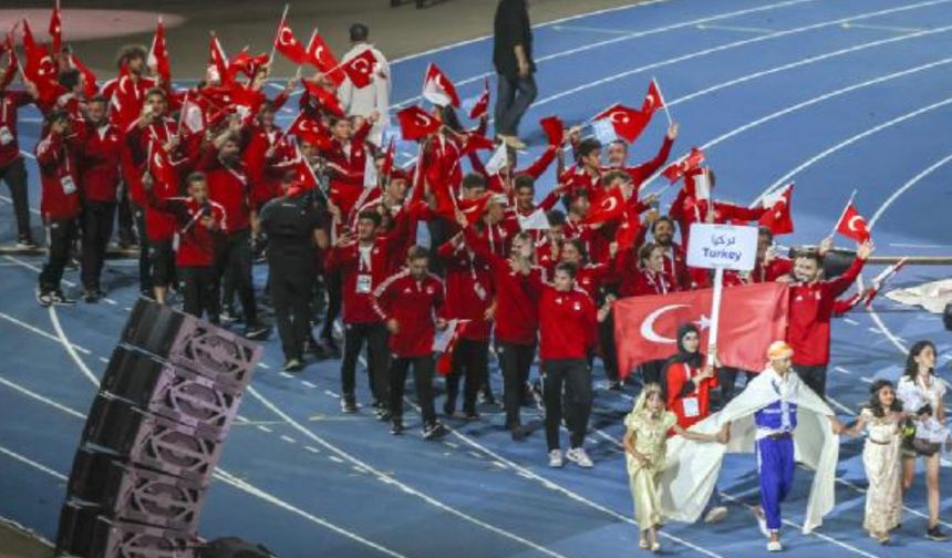 Akdeniz Oyunları'nda Türkiye altın buldu