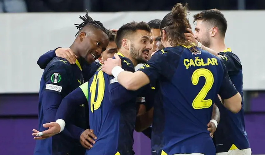 UEFA Avrupa Konferans Ligi çeyrek final rövanşında Fenerbahçe Olympiakos'u konuk edecek