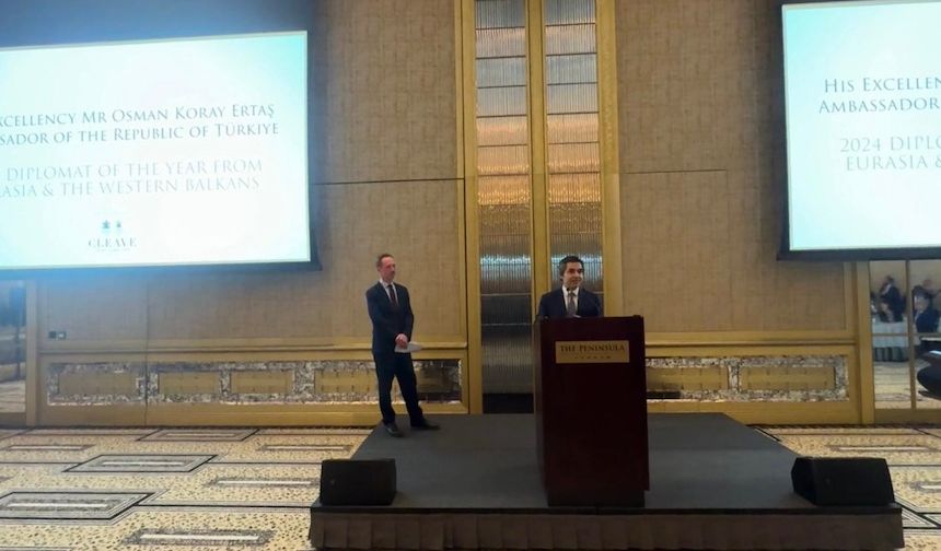 Türkiye'nin Londra Büyükelçisi Osman Koray Ertaş Yılın Diplomatı seçildi