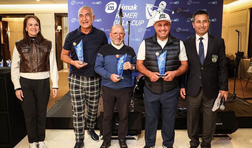 Golf tutkunları Limak Kemer Golf Cup'ta buluştu