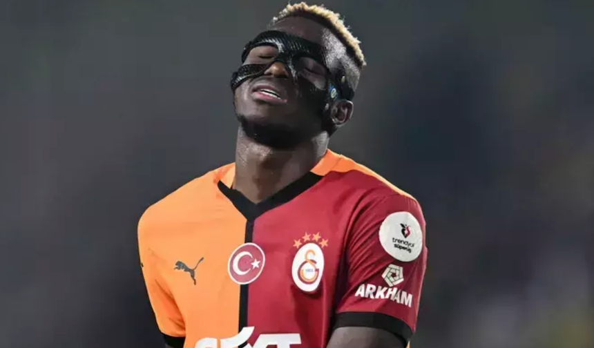 Galatasaray'ın yıldızı Victor Osimhen'den kötü haber