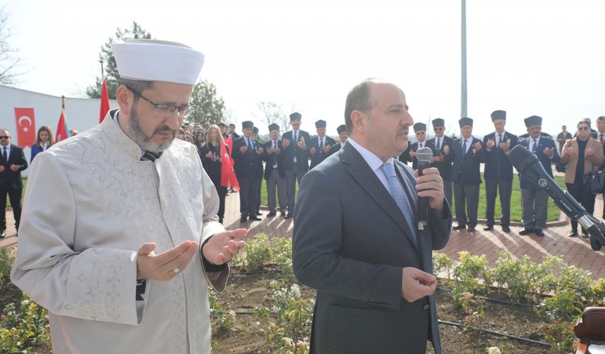 Edirne'de Balkan şehitleri anıldı